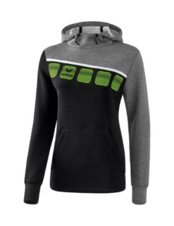 Erima 5-C Kapuzensweat 17 Erima 5-C Kapuzensweat -Hummel Verkäufe Erima 5 C Kapuzensweat Farbe schwarz grau melange weiss