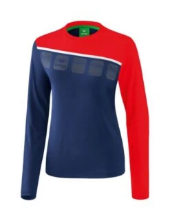 Erima 5-C Longsleeve 13 Erima 5-C Longsleeve -Hummel Verkäufe Erima 5 C Longsleeve Farbe new navy rot weiss