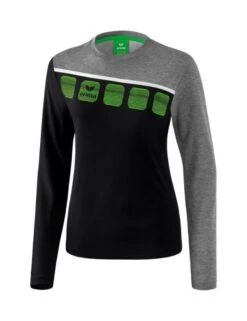 Erima 5-C Longsleeve 17 Erima 5-C Longsleeve -Hummel Verkäufe Erima 5 C Longsleeve Farbe schwarz grau melange weiss
