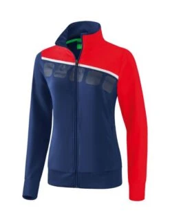 Erima 5-C Präsentationsjacke 13 Erima 5-C Präsentationsjacke -Hummel Verkäufe Erima 5 C Praesentationsjacke Farbe new navy rot weiss