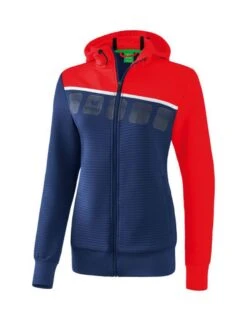 Erima 5-C Trainingsjacke Mit Kapuze 13 Erima 5-C Trainingsjacke Mit Kapuze -Hummel Verkäufe Erima 5 C Trainingsjacke mit Kapuze Farbe new navy rot weiss