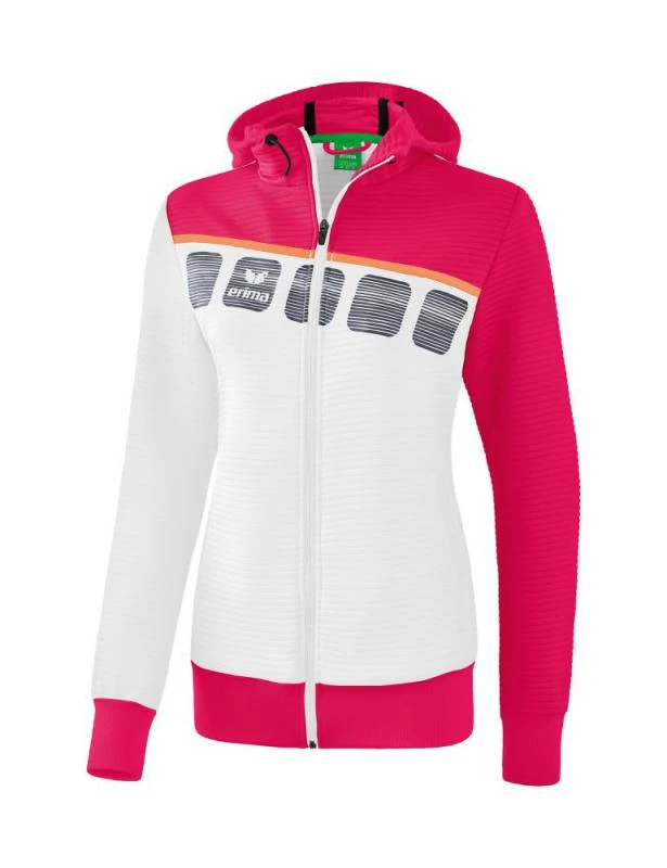 Erima 5-C Trainingsjacke Mit Kapuze 9 Erima 5-C Trainingsjacke Mit Kapuze – Bild 9
