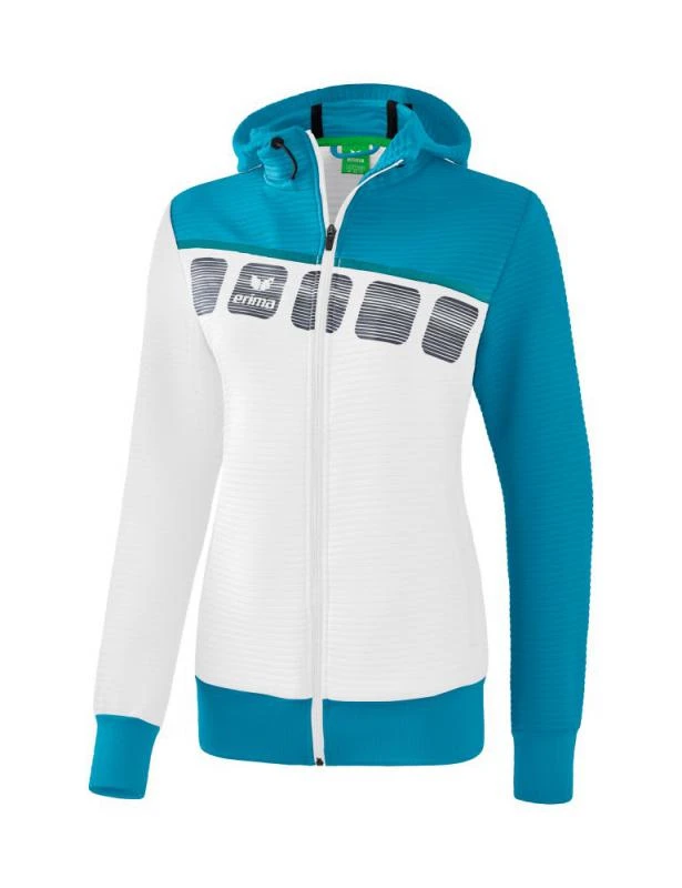 Erima 5-C Trainingsjacke Mit Kapuze 10 Erima 5-C Trainingsjacke Mit Kapuze – Bild 10