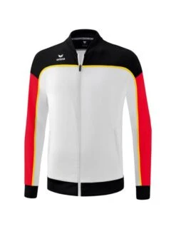 Erima CHANGE By Erima Präsentationsjacke -Hummel Verkäufe Erima CHANGE by erima Praesentationsjacke Farbe weiss schwarz rot