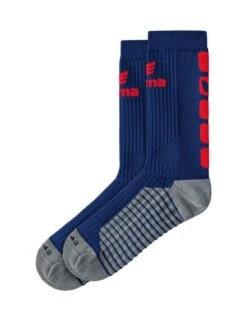 Erima CLASSIC 5-C Socken -Hummel Verkäufe Erima CLASSIC 5 C Socken Farbe new navy rot