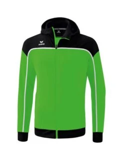 Erima Change By Erima Trainingsjacke Mit Kapuze -Hummel Verkäufe Erima Change by erima Trainingsjacke mit Kapuze Farbe green schwarz weiss
