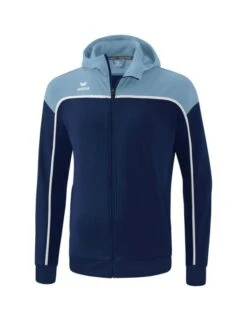 Erima Change By Erima Trainingsjacke Mit Kapuze -Hummel Verkäufe Erima Change by erima Trainingsjacke mit Kapuze Farbe new navy faded denim weiss