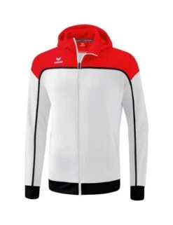 Erima Change By Erima Trainingsjacke Mit Kapuze -Hummel Verkäufe Erima Change by erima Trainingsjacke mit Kapuze Farbe weiss rot schwarz