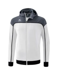 Erima Change By Erima Trainingsjacke Mit Kapuze -Hummel Verkäufe Erima Change by erima Trainingsjacke mit Kapuze Farbe weiss slate grey schwarz