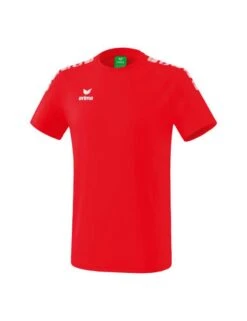 Erima Essential 5-C T-Shirt -Hummel Verkäufe Erima Essential 5 C T Shirt Farbe rot weiss
