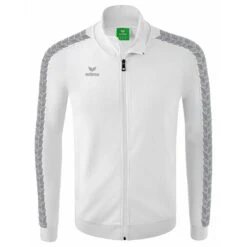 Erima Essential Team Tracktop Trainingsjacke 2032207 11 Erima Essential Team Tracktop Trainingsjacke 2032207 -Hummel Verkäufe Erima Essential Team Tracktop Trainingsjacke 2032207 Farbe weiss monument grey