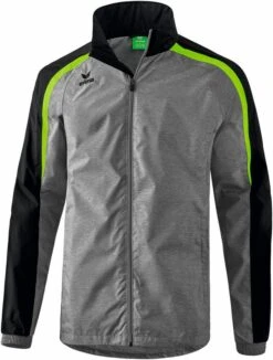Erima Liga 2.0 Allwetterjacke 14 Erima Liga 2.0 Allwetterjacke -Hummel Verkäufe Erima Liga 20 Allwetterjacke Farbe grau melange schwarz green gecko