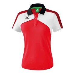 Erima Premium One 2.0 Poloshirt -Hummel Verkäufe Erima Premium One 20 Poloshirt Farbe rot weiss schwarz