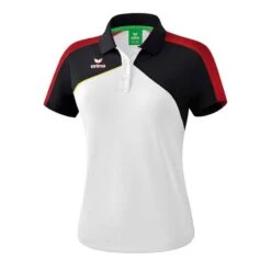 Erima Premium One 2.0 Poloshirt -Hummel Verkäufe Erima Premium One 20 Poloshirt Farbe weiss schwarz rot gelb
