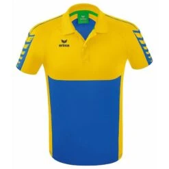 Erima Six Wings Poloshirt 1112201 -Hummel Verkäufe Erima Six Wings Poloshirt 1112201 Farbe new royal gelb