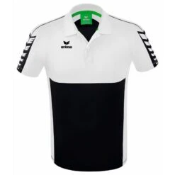 Erima Six Wings Poloshirt 1112201 -Hummel Verkäufe Erima Six Wings Poloshirt 1112201 Farbe schwarz weiss