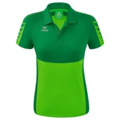 Erima Six Wings Poloshirt Damen -Hummel Verkäufe Erima Six Wings Poloshirt Damen Farbe green smaragd