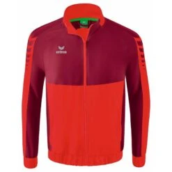 Erima Six Wings Präsentationsjacke 1012201 21 Erima Six Wings Präsentationsjacke 1012201 -Hummel Verkäufe Erima Six Wings Praesentationsjacke 1012201 Farbe rot bordeaux