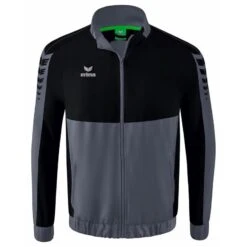 Erima Six Wings Präsentationsjacke 1012201 24 Erima Six Wings Präsentationsjacke 1012201 -Hummel Verkäufe Erima Six Wings Praesentationsjacke 1012201 Farbe slate grey schwarz