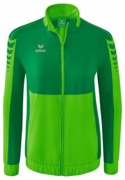 Erima Six Wings Präsentationsjacke Damen -Hummel Verkäufe Erima Six Wings Praesentationsjacke Damen Farbe green smaragd