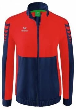 Erima Six Wings Präsentationsjacke Damen -Hummel Verkäufe Erima Six Wings Praesentationsjacke Damen Farbe new navy rot