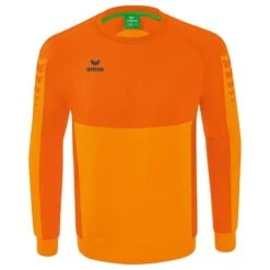 Erima Six Wings Sweatshirt 1072201 -Hummel Verkäufe Erima Six Wings Sweatshirt 1072201 Farbe new orange orange