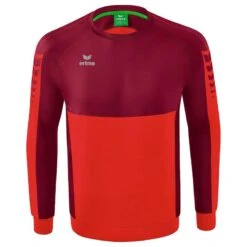 Erima Six Wings Sweatshirt 1072201 -Hummel Verkäufe Erima Six Wings Sweatshirt 1072201 Farbe rot bordeaux