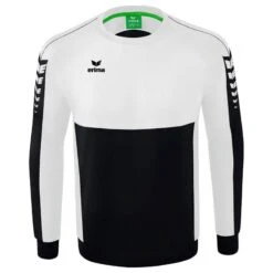 Erima Six Wings Sweatshirt 1072201 -Hummel Verkäufe Erima Six Wings Sweatshirt 1072201 Farbe schwarz weiss