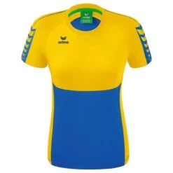 Erima Six Wings T-Shirt Damen -Hummel Verkäufe Erima Six Wings T Shirt Damen Farbe new royal gelb