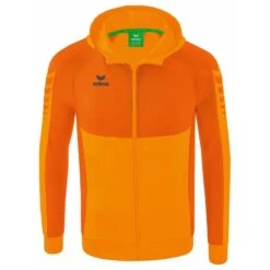 Erima Six Wings Trainingsjacke Mit Kapuze 1032205 -Hummel Verkäufe Erima Six Wings Trainingsjacke mit Kapuze 1032205 Farbe new orange orange
