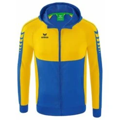 Erima Six Wings Trainingsjacke Mit Kapuze 1032205 -Hummel Verkäufe Erima Six Wings Trainingsjacke mit Kapuze 1032205 Farbe new royal gelb