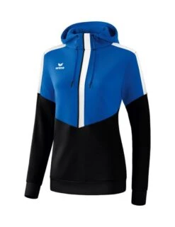 Erima Squad Kapuzensweat -Hummel Verkäufe Erima Squad Kapuzensweat Farbe new royal schwarz weiss