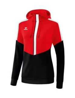 Erima Squad Kapuzensweat -Hummel Verkäufe Erima Squad Kapuzensweat Farbe rot schwarz weiss