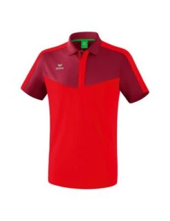 Erima Squad Poloshirt -Hummel Verkäufe Erima Squad Poloshirt Farbe bordeaux rot