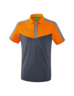 Erima Squad Poloshirt -Hummel Verkäufe Erima Squad Poloshirt Farbe new orange slate grey monument grey