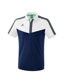 Erima Squad Poloshirt -Hummel Verkäufe Erima Squad Poloshirt Farbe weiss new navy slate grey
