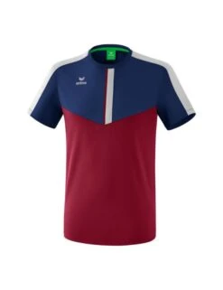 Erima Squad T-Shirt -Hummel Verkäufe Erima Squad T Shirt Farbe new navy bordeaux silver grey
