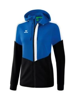 Erima Squad Trainingsjacke Mit Kapuze -Hummel Verkäufe Erima Squad Trainingsjacke mit Kapuze Farbe new royal schwarz weiss