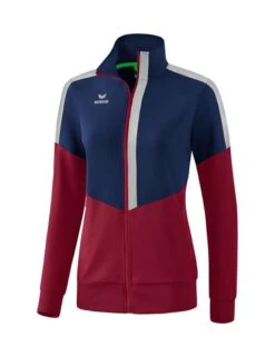 Erima Squad Worker Jacke Polyesterjacke -Hummel Verkäufe Erima Squad Worker Jacke Farbe new navy bordeaux silver grey