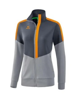 Erima Squad Worker Jacke Polyesterjacke -Hummel Verkäufe Erima Squad Worker Jacke Farbe slate grey monument grey new orange