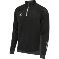 HUMMEL HmlLEAD HALF ZIP Sweatshirt 207403 -Hummel Verkäufe HUMMEL hmlLEAD HALF ZIP Sweatshirt 207403 Farbe BLACK