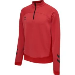 HUMMEL HmlLEAD HALF ZIP Sweatshirt 207403 -Hummel Verkäufe HUMMEL hmlLEAD HALF ZIP Sweatshirt 207403 Farbe TRUE RED