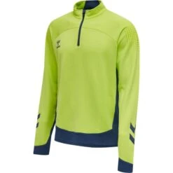 HUMMEL HmlLEAD HALF ZIP Sweatshirt Kinder 207404 -Hummel Verkäufe HUMMEL hmlLEAD HALF ZIP Sweatshirt Kinder 207404 Farbe LIME PUNCH