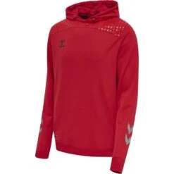 HUMMEL HmlLEAD POLY HOODIE 207409 -Hummel Verkäufe HUMMEL hmlLEAD POLY HOODIE 207409 Farbe TRUE RED