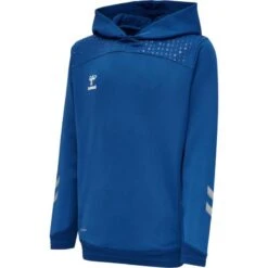 HUMMEL HmlLEAD POLY HOODIE KIDS 207410 -Hummel Verkäufe HUMMEL hmlLEAD POLY HOODIE KIDS 207410 Farbe TRUE BLUE