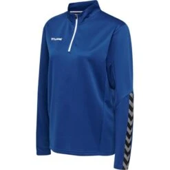 Hummel AUTHENTIC HALF ZIP SWEATSHIRT Damen 14 Hummel AUTHENTIC HALF ZIP SWEATSHIRT Damen -Hummel Verkäufe Hummel AUTHENTIC HALF ZIP SWEATSHIRT Damen Farbe TRUE BLUE