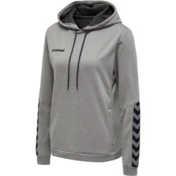 Hummel AUTHENTIC POLY HOODIE Damen -Hummel Verkäufe Hummel AUTHENTIC POLY HOODIE Damen Farbe GREY MELANGE