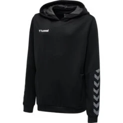 Hummel AUTHENTIC POLY HOODIE Kinder -Hummel Verkäufe Hummel AUTHENTIC POLY HOODIE Kinder Farbe BLACK WHITE