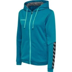 Hummel AUTHENTIC POLY ZIP HOODIE Damen -Hummel Verkäufe Hummel AUTHENTIC POLY ZIP HOODIE Damen Farbe CELESTIAL