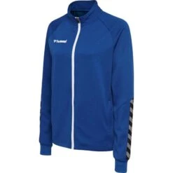 Hummel AUTHENTIC POLY ZIP JACKE Damen Sweatshirtjacke -Hummel Verkäufe Hummel AUTHENTIC POLY ZIP JACKE Damen Sweatshirtjacke Farbe TRUE BLUE